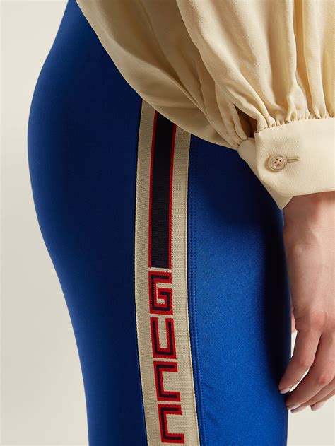 gucci blue leggings|gucci leggings for women.